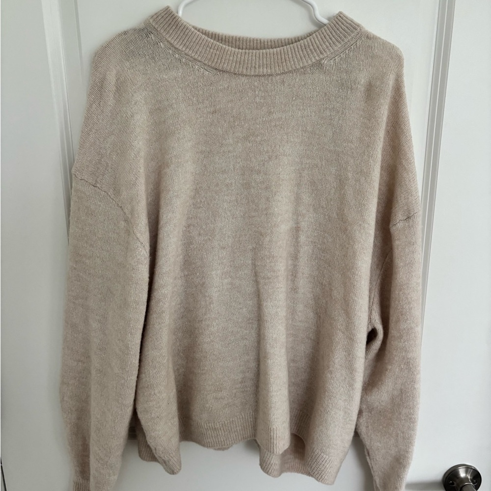 H&M Light Beige Knit Sweater